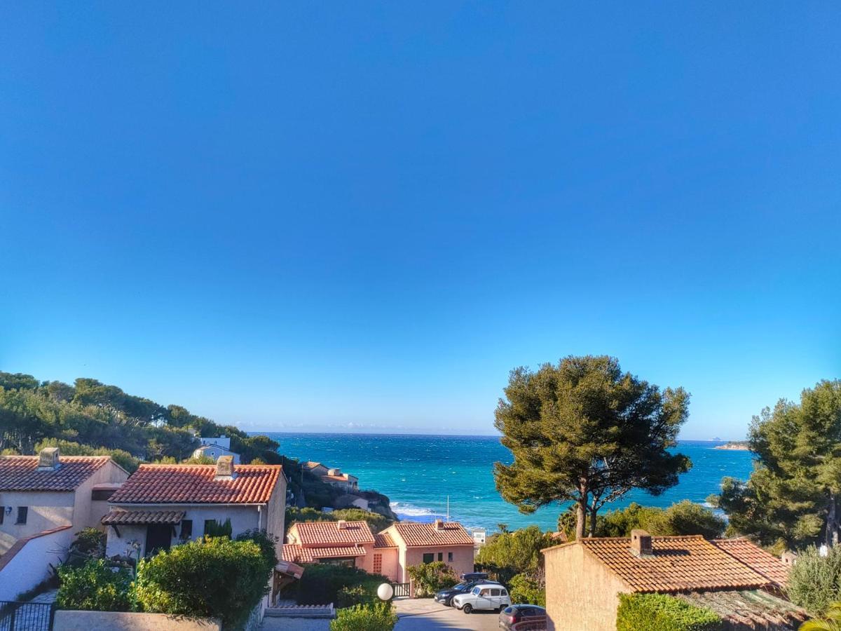 Appartement Avec Terrasse Vue Mer, Proximite Plage, Place Parking Sanary-sur-Mer Eksteriør bilde